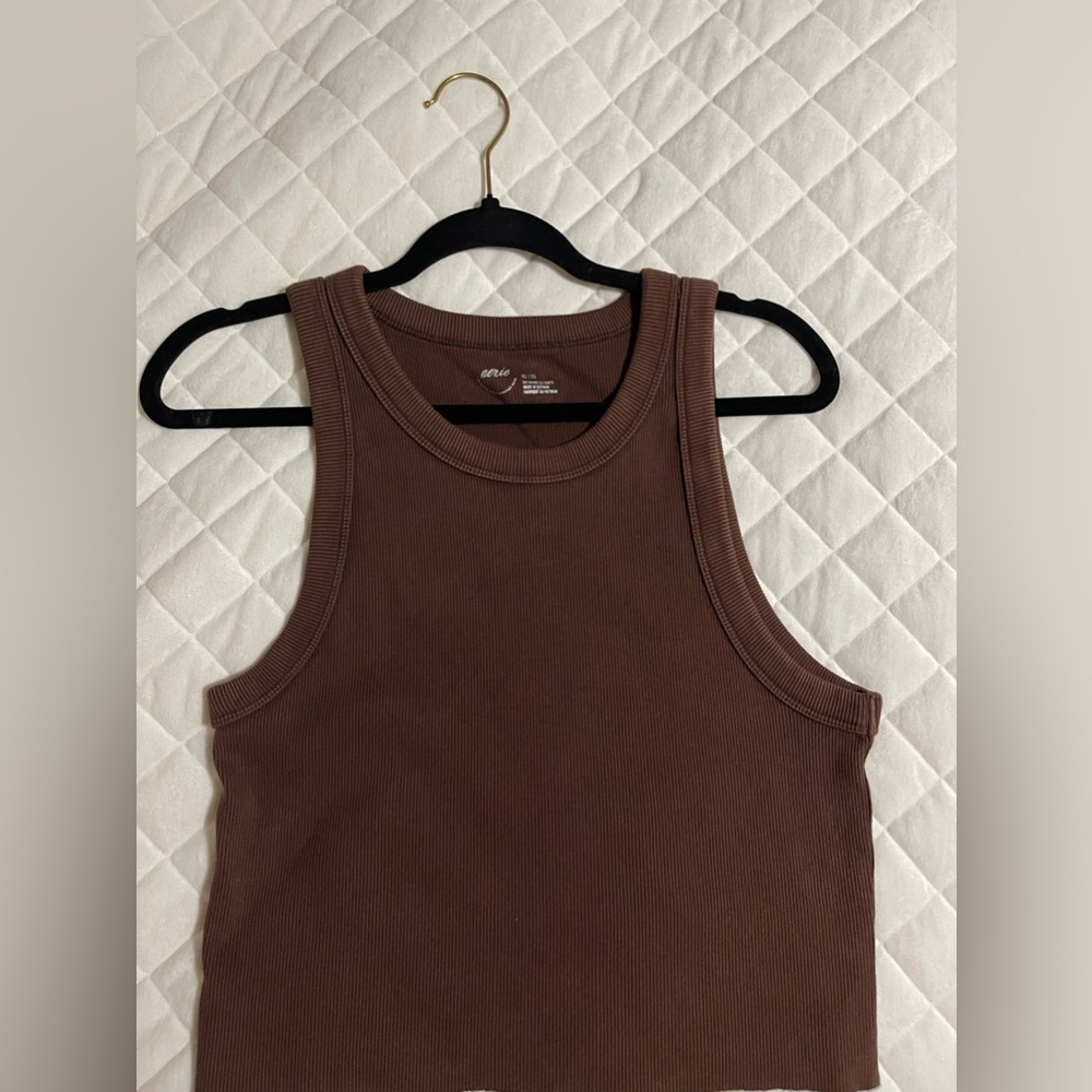 Aerie Tank Top - Brown